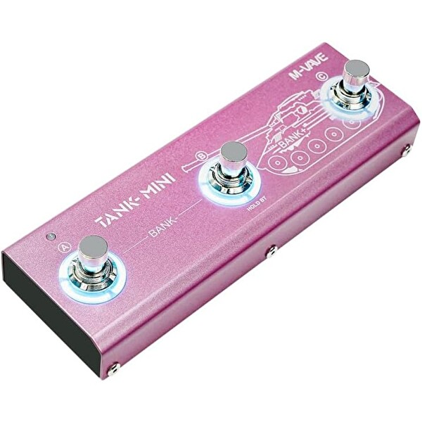 M-Vave Tank Mini Multic Effect Gitar Pedalı