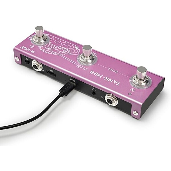 M-Vave Tank Mini Multic Effect Gitar Pedalı