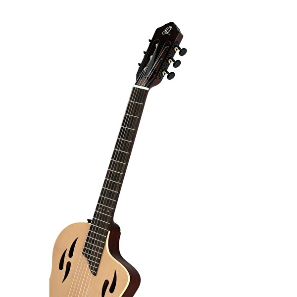 Ortega TourPlayer RTPSTD-NAT Natural Elektro Klasik Gitar