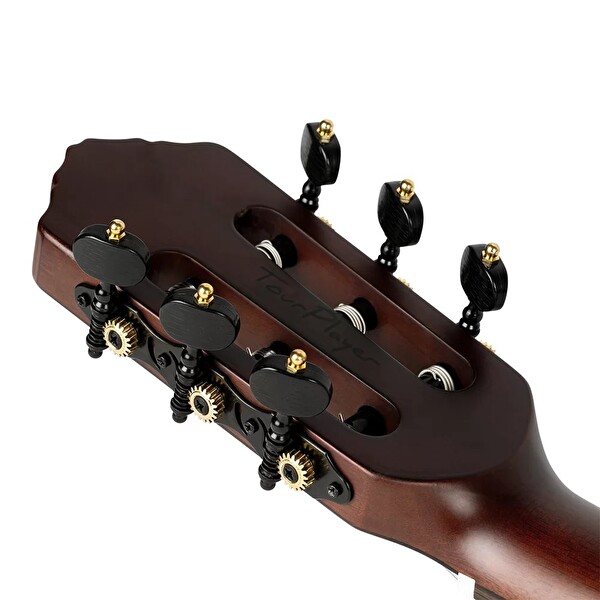 Ortega TourPlayer RTPSTD-NAT Natural Elektro Klasik Gitar