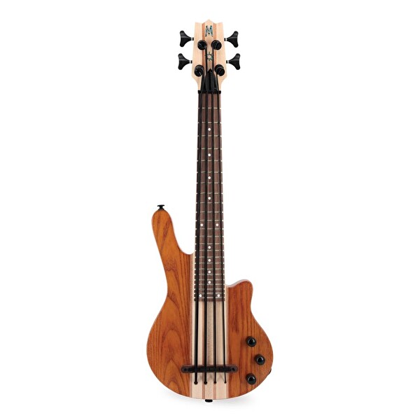 Mahalo MEB1PRO-TBR Elektro Bas Ukulele Transparent Brown - Kahverengi