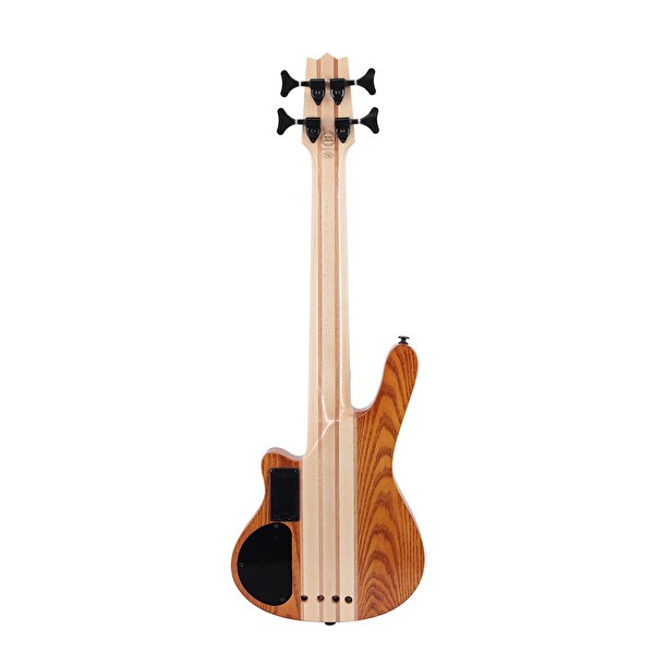 Mahalo MEB1PRO-TBR Elektro Bas Ukulele Transparent Brown - Kahverengi