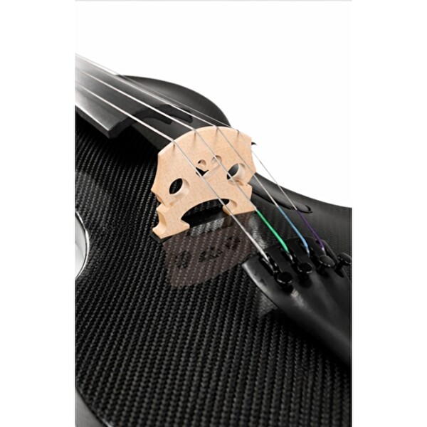 Kinglos CWDT-1311 Karbon Fiber 4/4 Elektro Çello Siyah