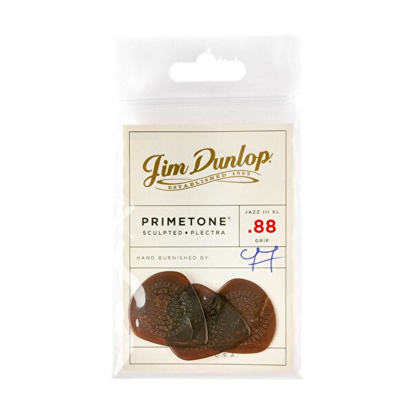 Jim Dunlop Primetone Jazz III XL 3'lü Pena Seti 0.88 MM