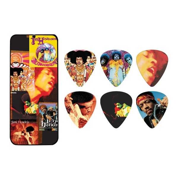 Jim Dunlop Jimi Hendrix Cephe Hattı Ağır 6'lı Pena Seti
