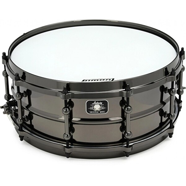 Ludwig LU5514BRDIR Universal Siyah Pirinç 5.5 x 14