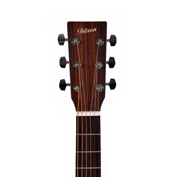 Ditson DC-10E Elektro Akustik Gitar Naturel
