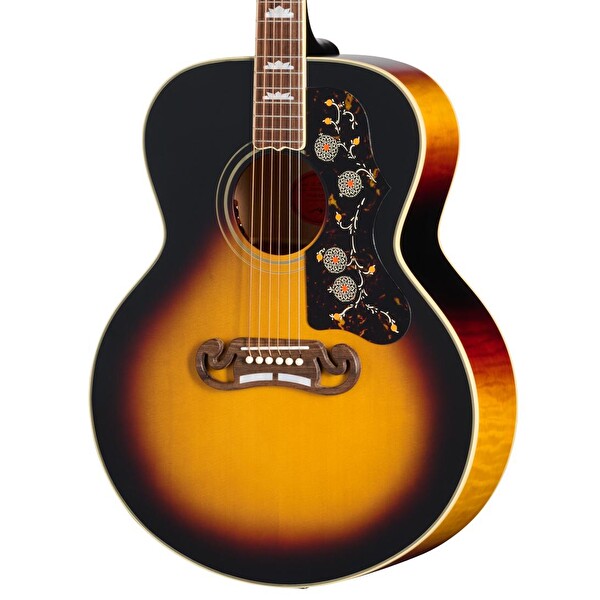 Epiphone Inspired by Gibson Custom 1957 SJ-200 Reissue Vintage Sunburst Elektro Akustik Gitar