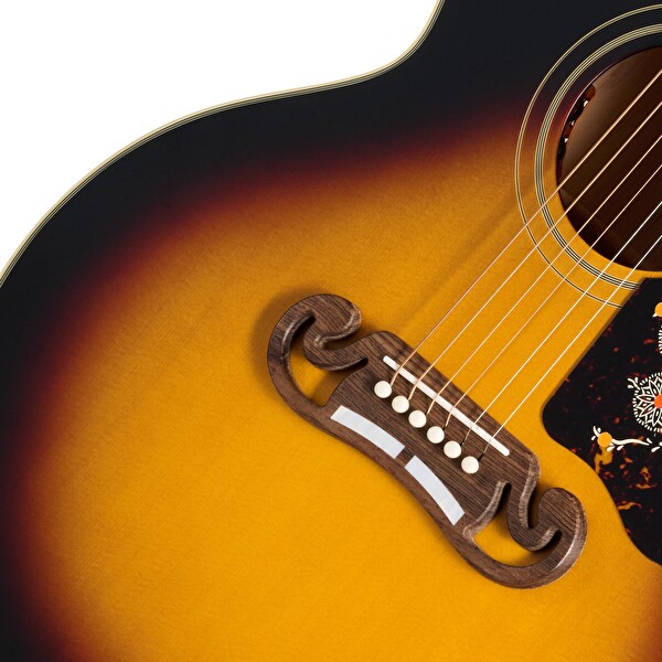 Epiphone Inspired by Gibson Custom 1957 SJ-200 Reissue Vintage Sunburst Elektro Akustik Gitar
