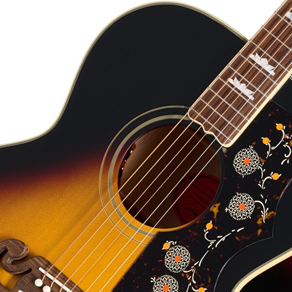 Epiphone Inspired by Gibson Custom 1957 SJ-200 Reissue Vintage Sunburst Elektro Akustik Gitar