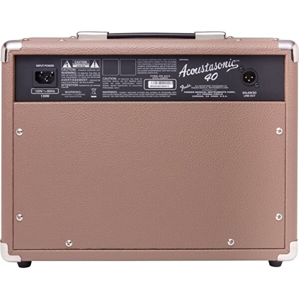 Fender Acoustasonic 40 UK Akustik Gitar Amfisi