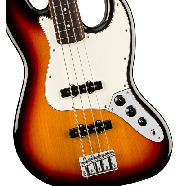 Fender Player II Jazz Bass Gülağacı Klavye 3 Ton Sunburst Bas Gitar