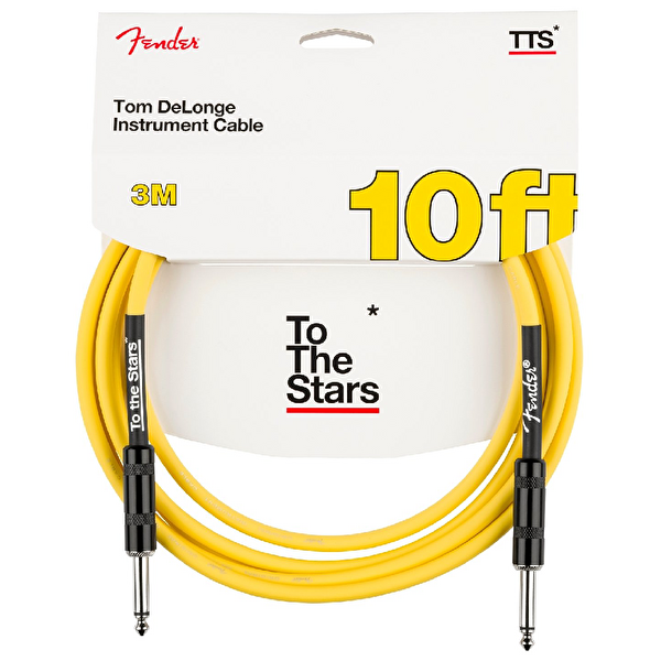 Fender Tom DeLonge 3 M To The Stars Grafiti Sarısı Enstrüman Kablosu