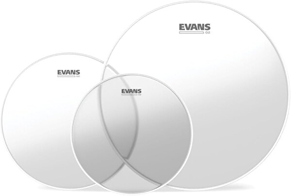 Evans ETPG2CLR-R 10+12+16 Rock Davul Seti İçin Deri Seti