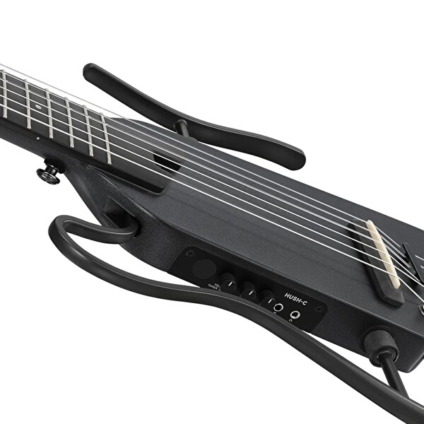 Donner Hush-C Silent - Sessiz Klasik Gitar Siyah