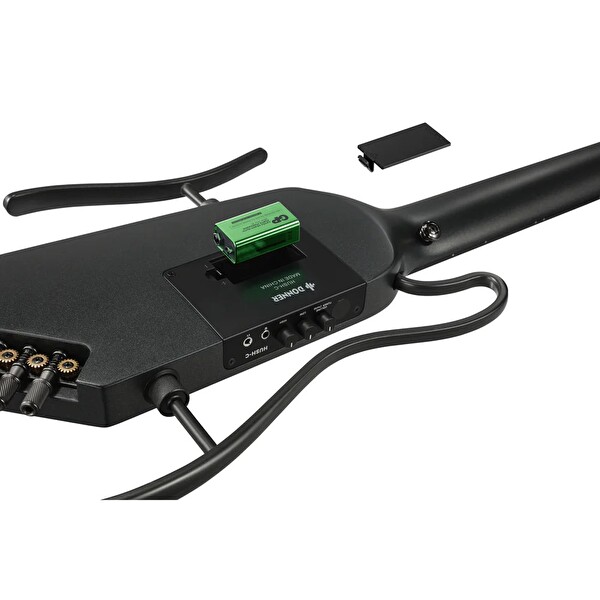Donner Hush-C Silent - Sessiz Klasik Gitar Siyah