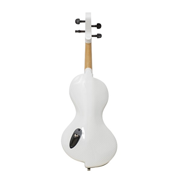 Kinglos CWDS-W1311 Karbon Fiber 4/4 Elektro Keman Beyaz
