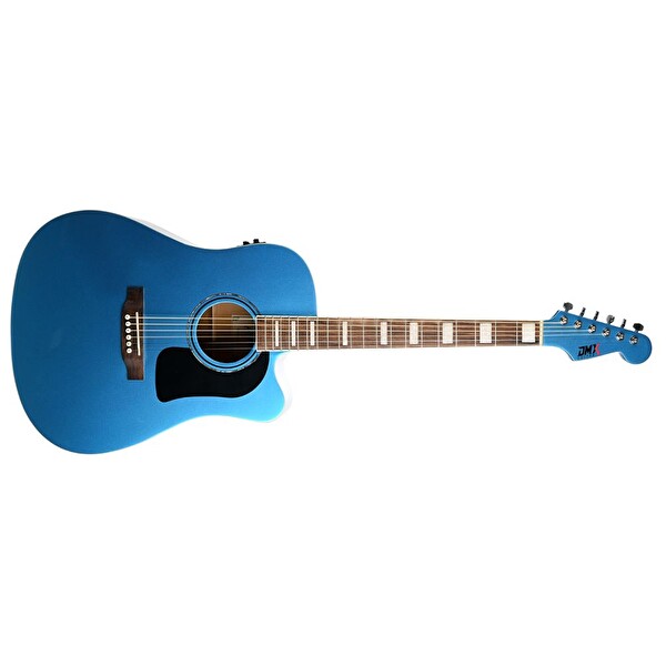 Dmx Guitars DAG100CE BL Elektro Akustik Gitar Mavi