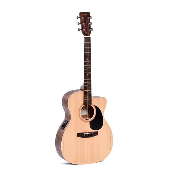 Ditson 000C-10E Cutaway - Kesik Kasa Elektro Akustik Gitar Naturel