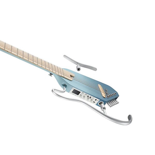 Donner Hush-I Pro Elektro Akustik Gitar Hawaiian Blue - Mavi