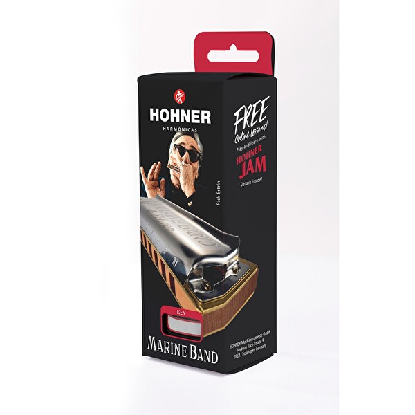 Hohner Marine Band 1896 Si Bemol Minör Mızıka