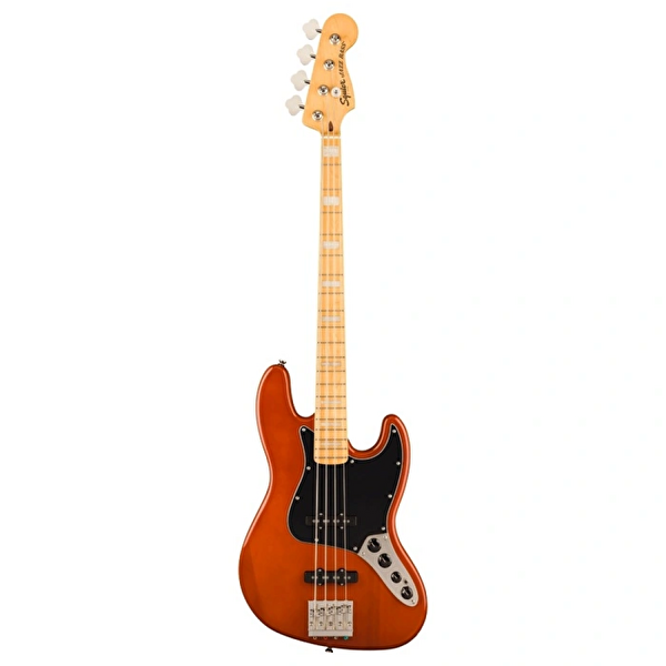 Squier Classic Vibe Active 70s Jazz Akçaağaç Klavye Bas Gitar Kahverengi