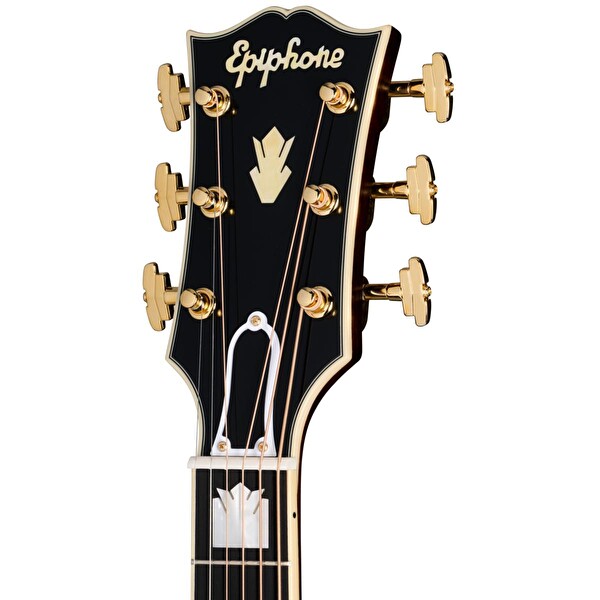 Epiphone PRE-WAR SJ-200 Gül Ağacı Reissue Solak Elektro Akustik Gitar Vintage Sunburst