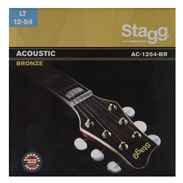 Stagg AC-1254-BR12-54 Bronz İnce Akustik Gitar Teli