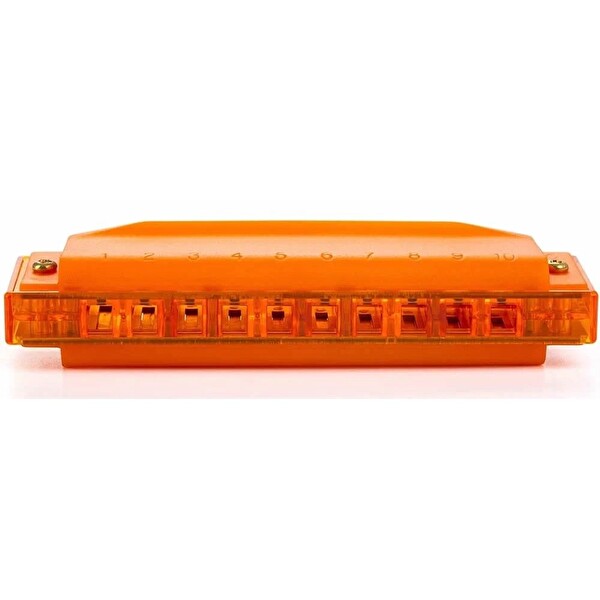 Hohner M5255 Yarı Saydam Turuncu Mızıka (Do Majör)