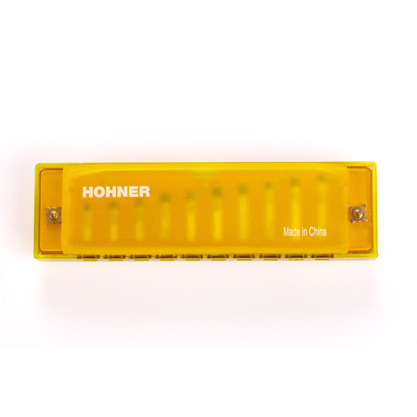 Hohner Translucent Do Majör Mızıka Sarı