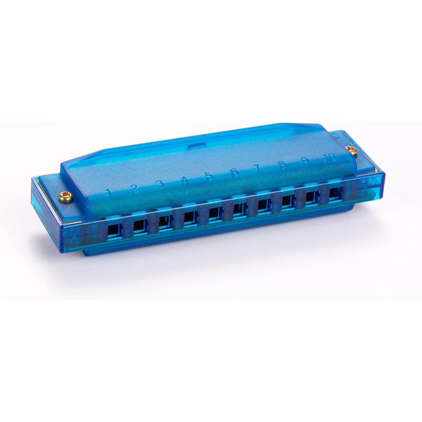 Hohner M5252 Translucent Harp Mavi Mızıka - Do Majör