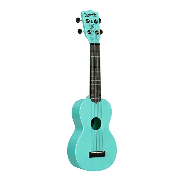 Kala Waterman Recycled Küçük Boy Ukulele Karanlıkta Parlayan Su Buğusu Rengi