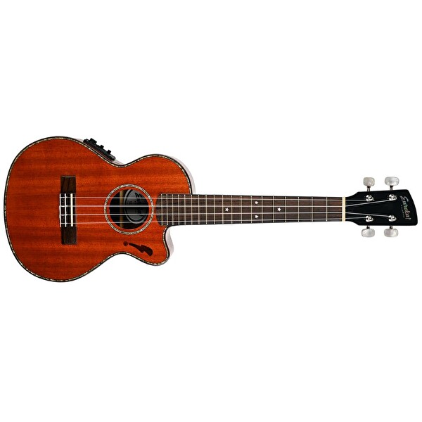 Babilon Eureka Artist Serisi Tenor Kesik Kasa Elektro Ukulele Melissa Robles Tasarımı