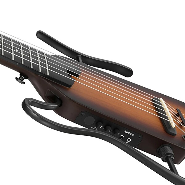 Donner Hush-C Silent - Sessiz Klasik Gitar Sunburst
