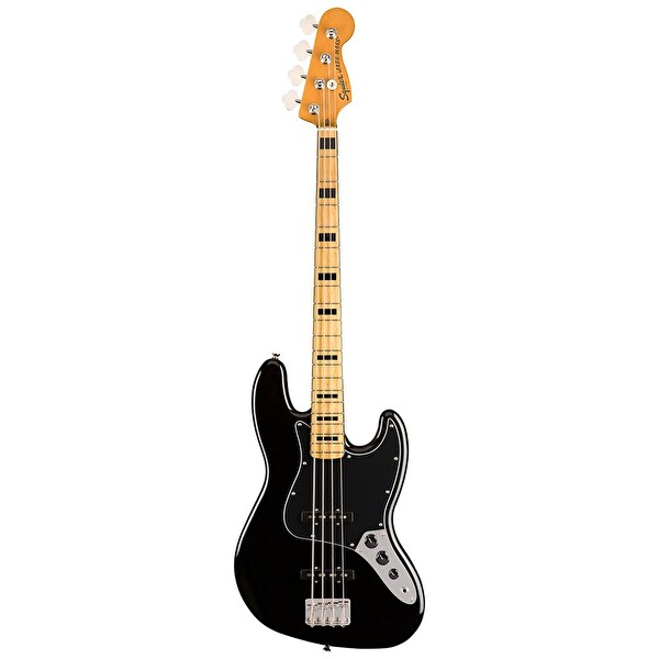 Squier Classic Vibe 70s Jazz Bass Akçaağaç Klavye Bas Gitar Siyah
