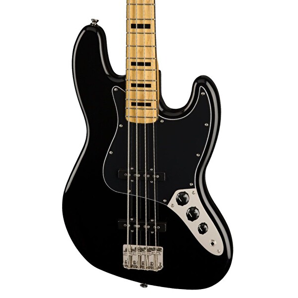 Squier Classic Vibe 70s Jazz Bass Akçaağaç Klavye Bas Gitar Siyah