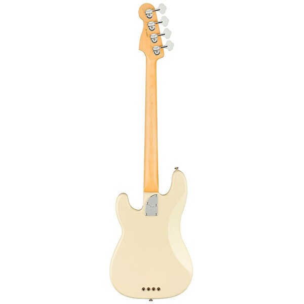 Fender American Professional II Precision Bass Akçaağaç Klavyeli Olympic White - Bas Gitar Beyaz