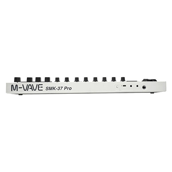 M-Vave SMK-37 PRO 37 Tuşlu Aftertouch Midi Klavye - Beyaz