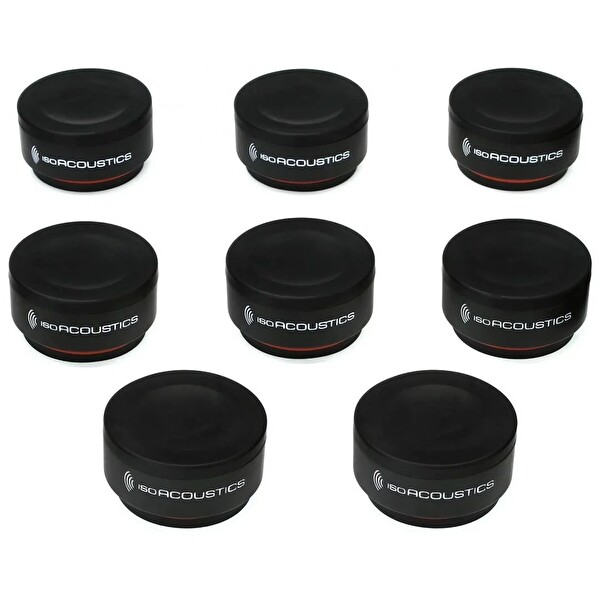 IsoAcoustics ISO-PUCK Mini Hoparlör Titreşim İzolasyon Pedi 8'li Set