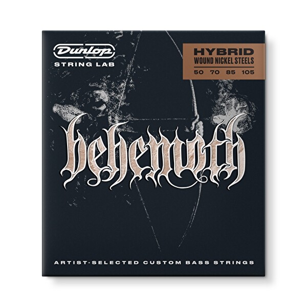 Jim Dunlop Behemoth Hibrit Sarımlı Nikel Bas Teli 50-105