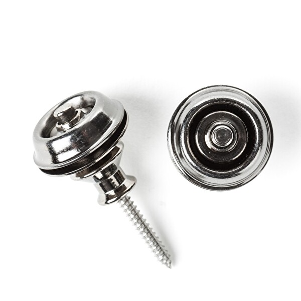 Jim Dunlop Straplok Çift Tasarım Siyah Nikel Askı Kilidi