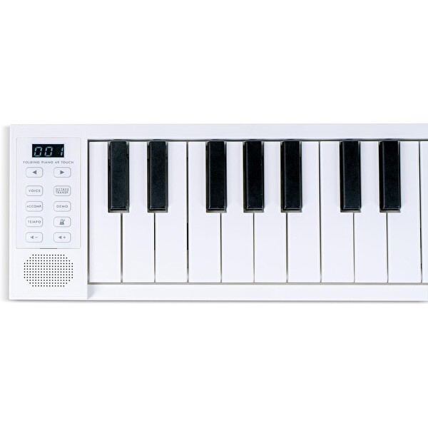 Blackstar Carry-on Folding Piano 49 Touch Tuşlu Taşınabilir - Katlanabilir Klavye Beyaz
