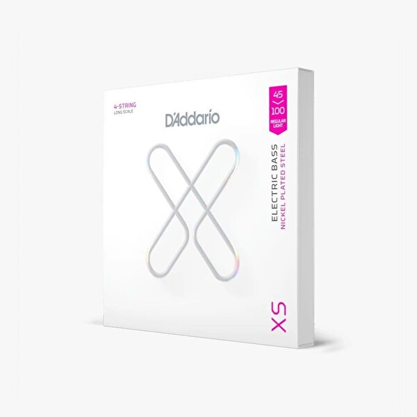 D'addario XSB45100 Bas Gitar Tel Seti 45-100 Uzun Sap
