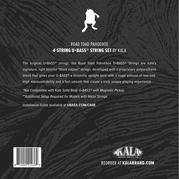 Kala Road Toad Pahoehoe U•BASS® Tel Seti