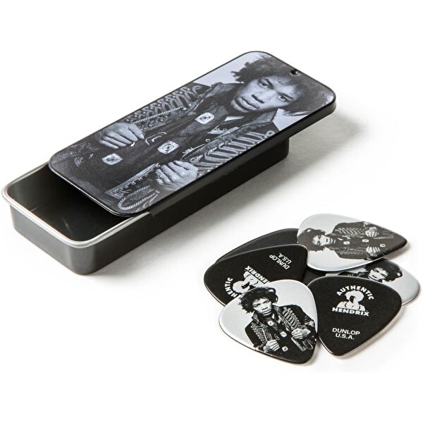 Jim Dunlop JHCT14H Hendrix Mankowitz 6'lı Kutu Pena İnce