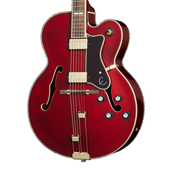 Epiphone Broad Way Hollow Body Elektro Gitar Kırmızı