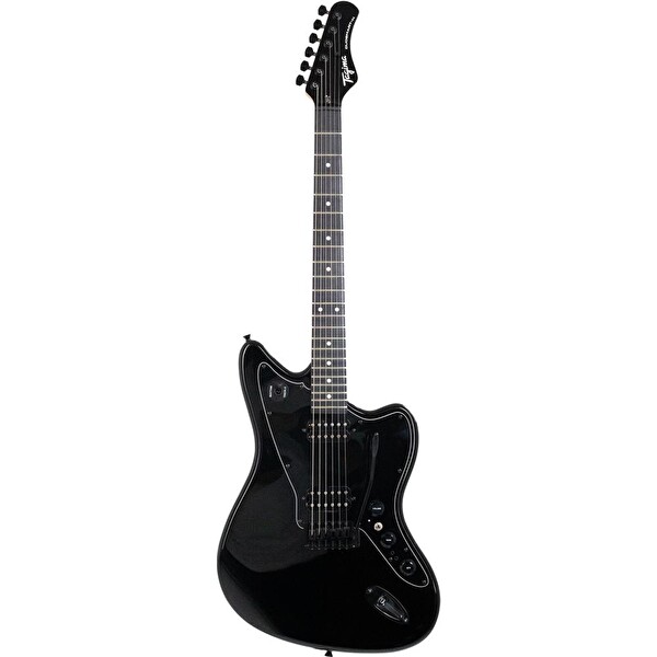 Tagima Duo Smart HH Siyah Offset Jazzmaster Tarzı Elektro Gitar