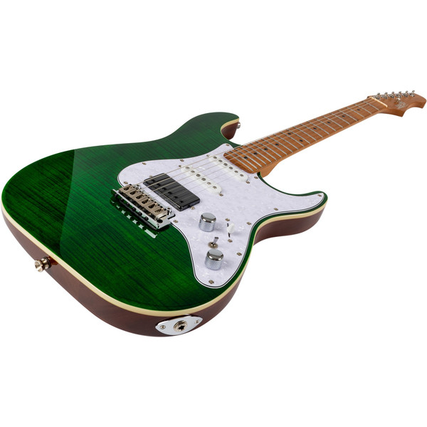 Jet JS-600 TGR HSS Elektro Gitar Şeffaf Yeşil