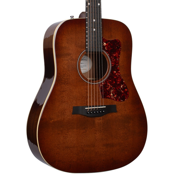 Godin Century Maho EQ Elektro Akustik Gitar Rustik Kahverengi Burst