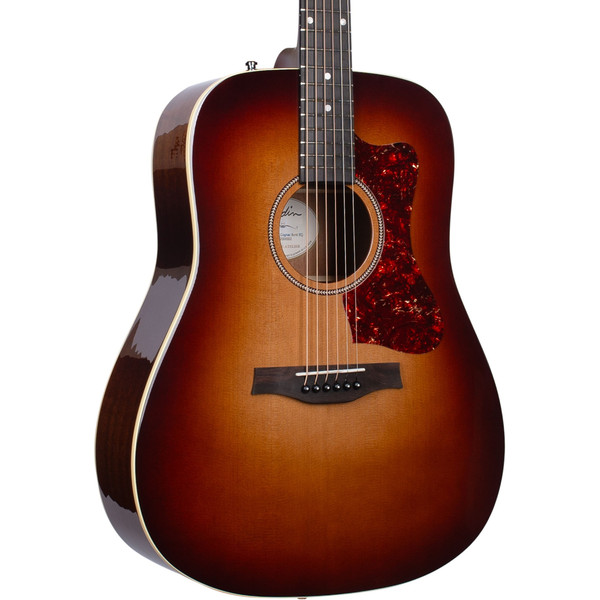 Godin Century Maho EQ Elektro Akustik Gitar Konyak Kahverengi Burst